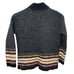 Nordic Inspired Womens L Vintage Wool Blend Chunky Sweater Angora Hair Preppy