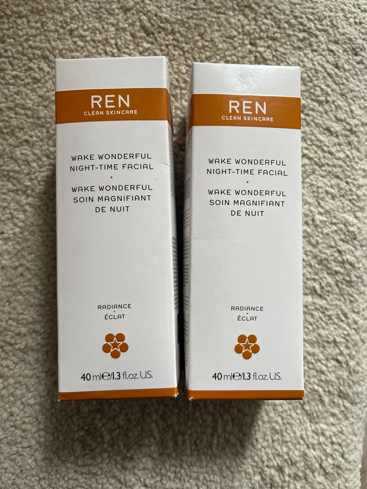 REN Wake Wonderful Night Time Facial 1.3 oz
