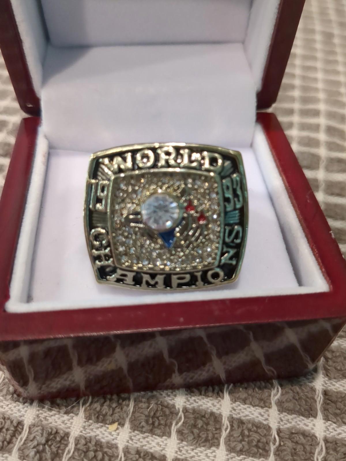 Toronto Blue Jays World Champion Ring Hansen Sz 11