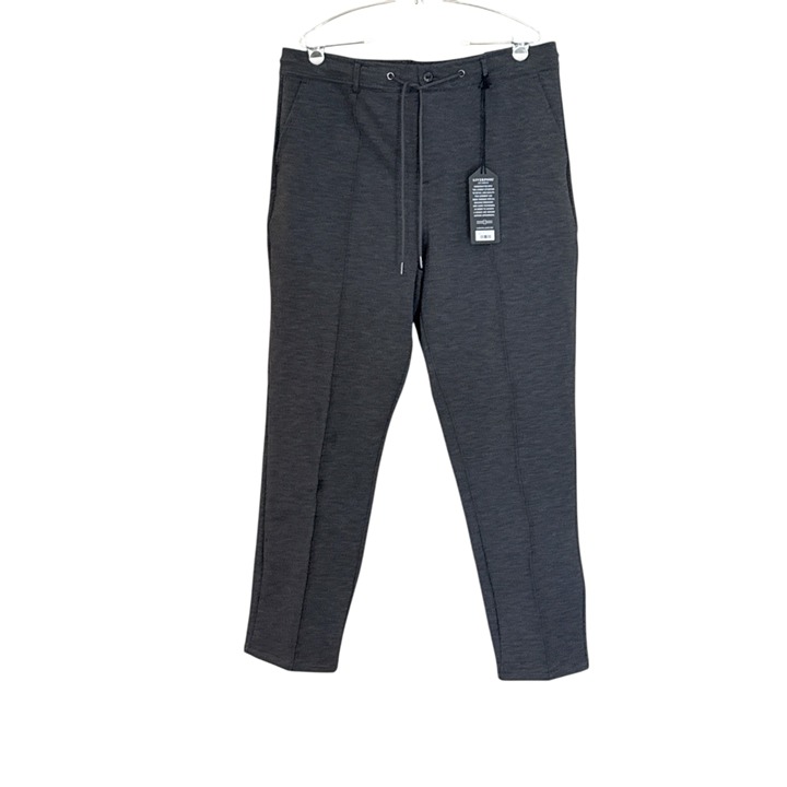 Liverpool Los Angeles Men's Black Grey Drawstring Joggers Pants XL