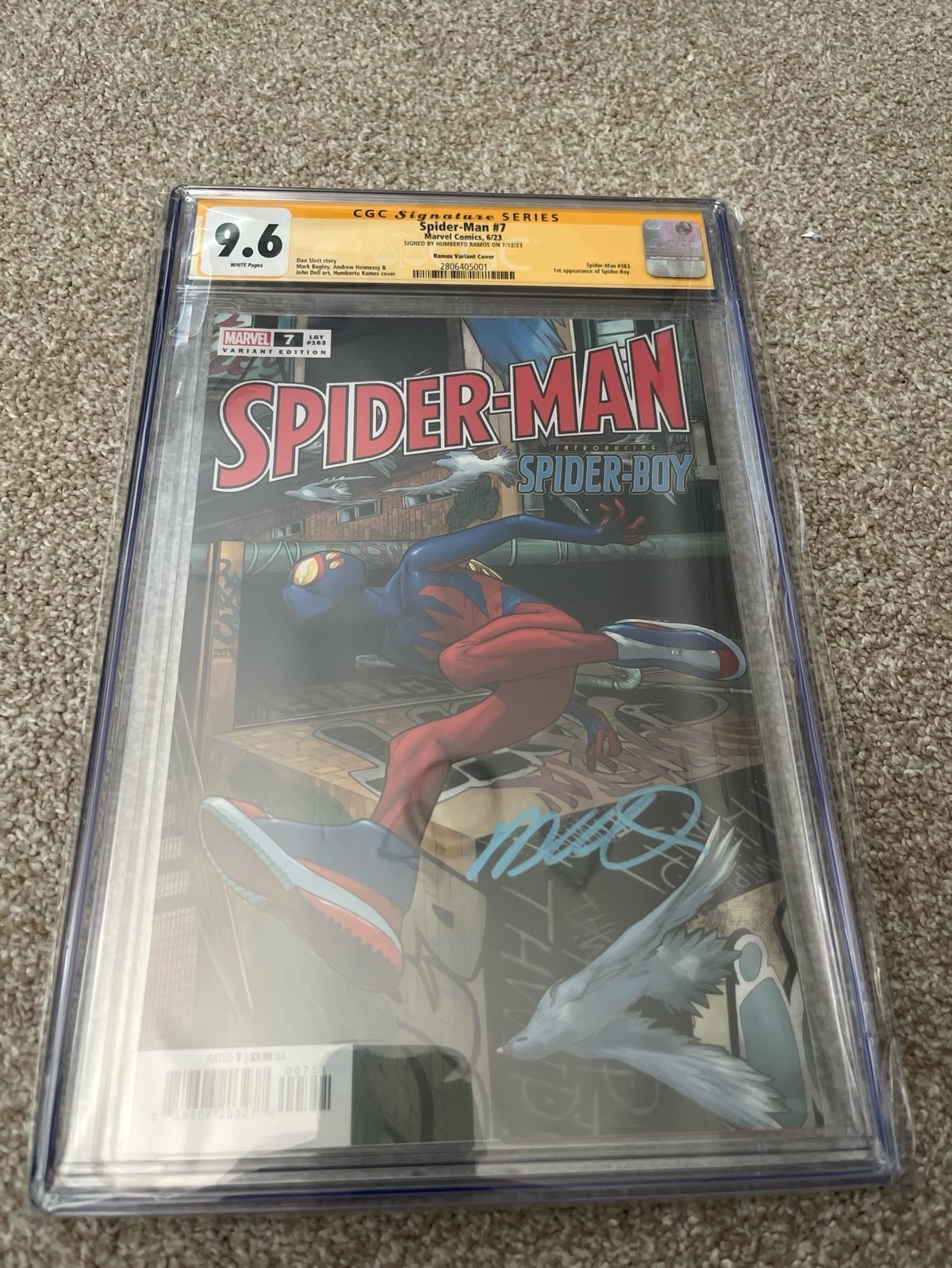 Spider-Man 7 spider-boy ramos CGC 9.6