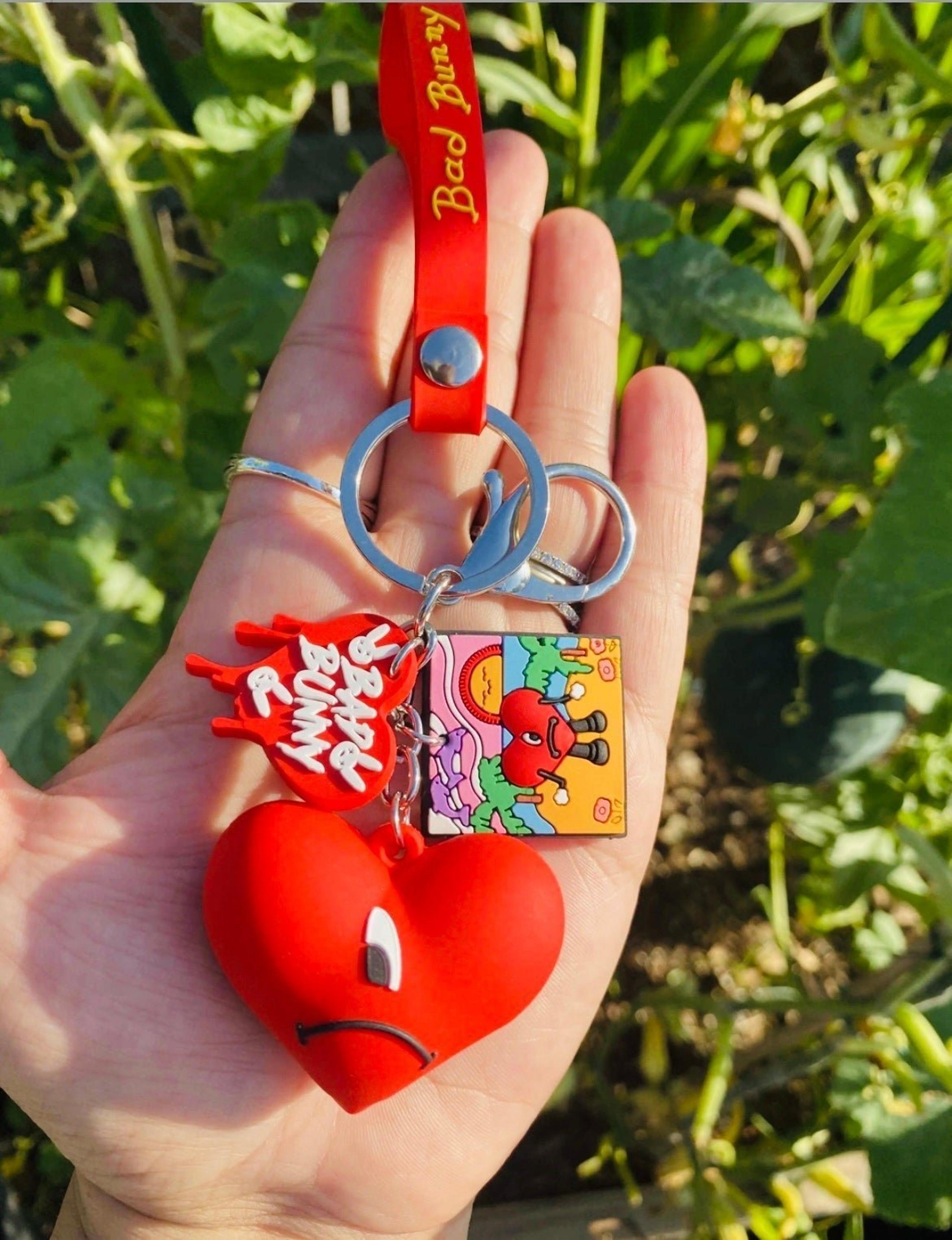 bad bunny keychain