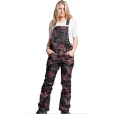 L1 2023 Loretta Overall Bib Snow Pant 2023 - Women's Small Fatal Beauty Print