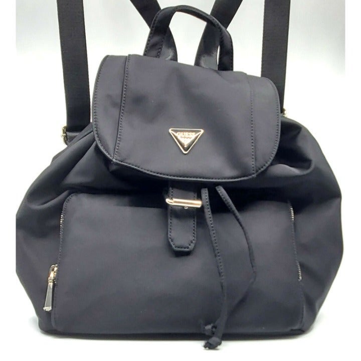 NWOT GUESS Jaxi Large Black Backpack