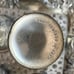 Vintage 1940's Made in Occupied Japan Metal Tray & Stem Goblet Set Ornate Dragon