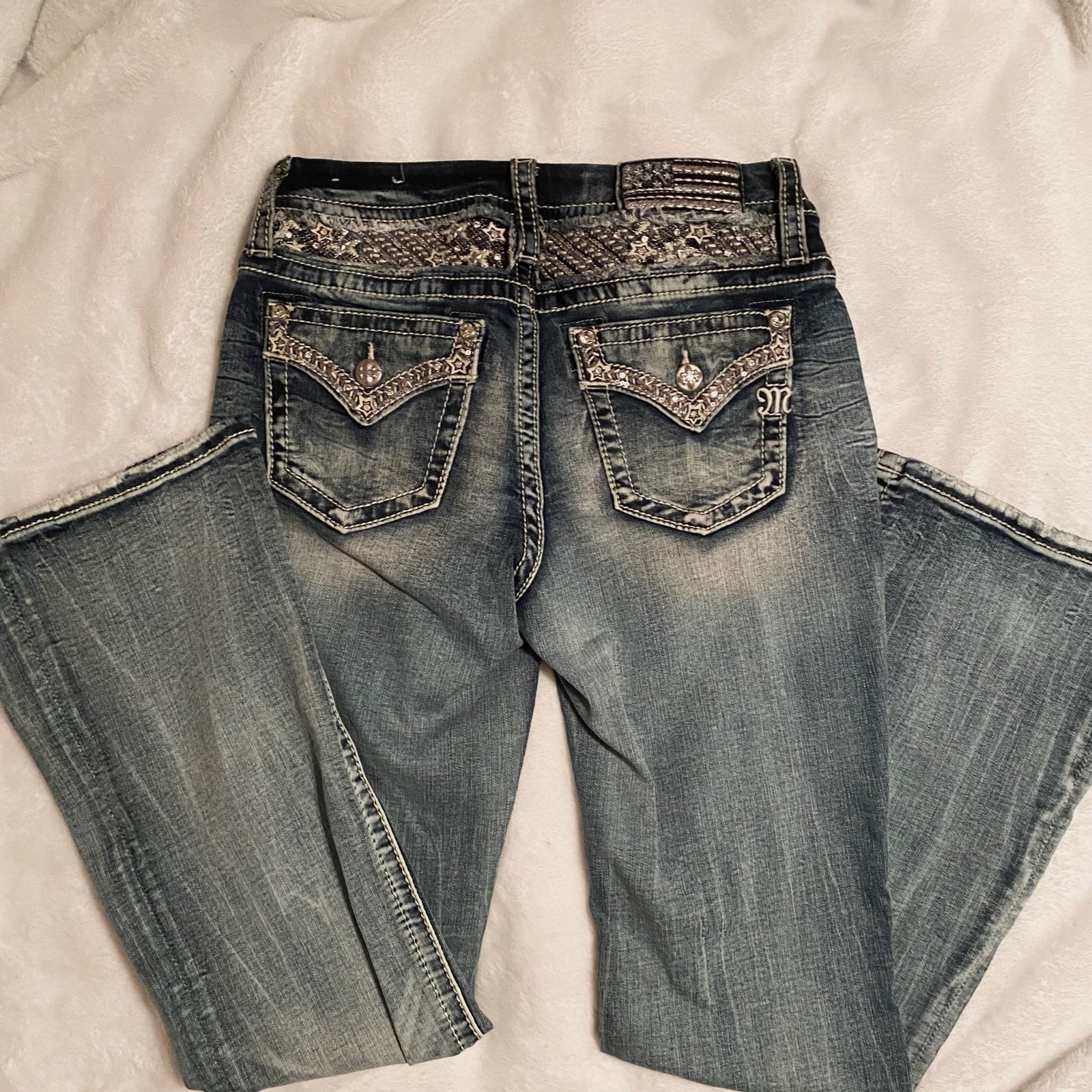 Miss Me Bootcut Flare Cowgirl Jeans