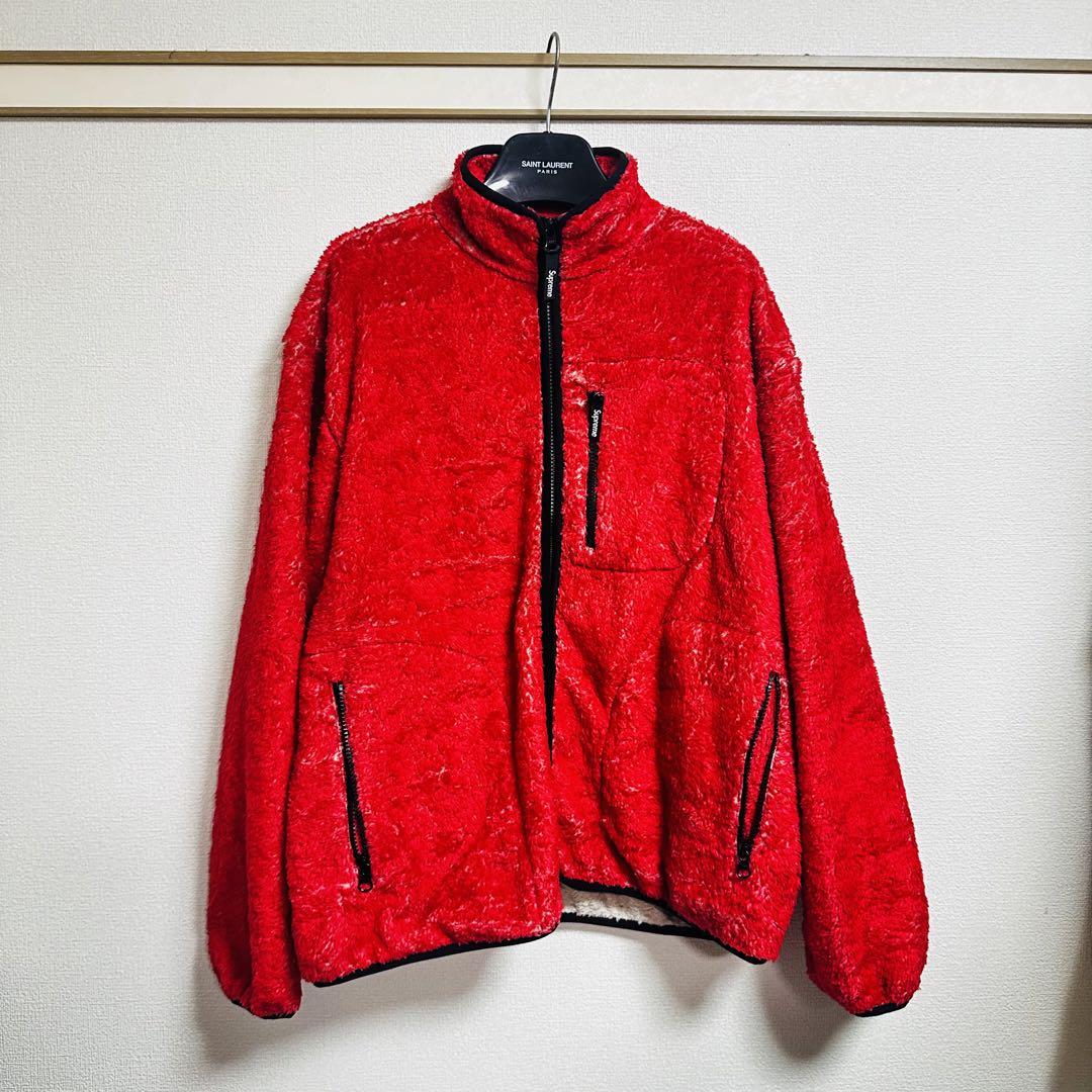 New Supreme Kate Moss Fleece Jacket M RED