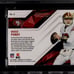 2023 Panini Elite #4 Brock Purdy Epic Material Patch Card SP /375 49ers SGC 9
