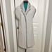 Anthropologie MOTH Wool Textured Floral Knit Open Front Duster Cardigan Sweater