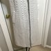 Anthropologie MOTH Wool Textured Floral Knit Open Front Duster Cardigan Sweater
