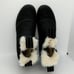 JBU Designer Womens NEW Faux Fur Lined Matte Black Chelsea Boots - sz. 6 1/2