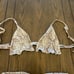 Toluca 3 pc reptile snake skin bikini set RARE
