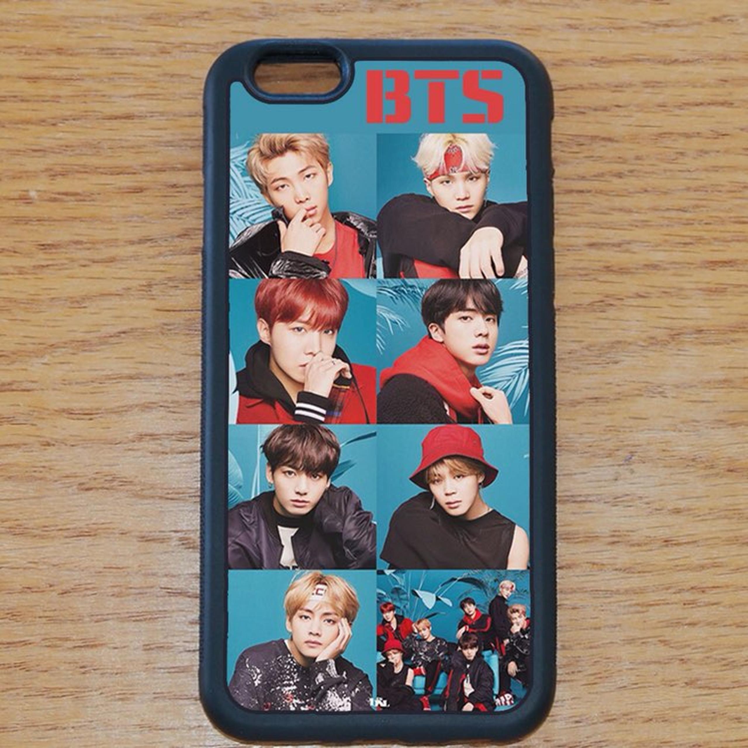 BTS Kpop iPhone 6 6s Rubber Case