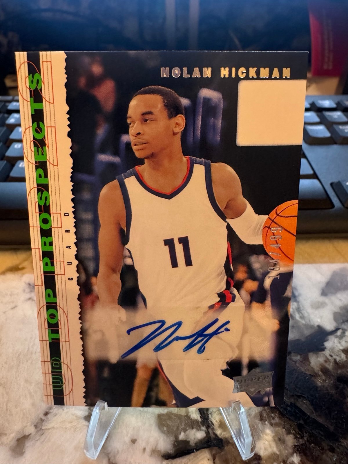Nolan Hickman auto /499