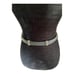 Brighton 30133 Womens Braided Black Silver Belt M 30 Leather