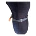 Brighton 30133 Womens Braided Black Silver Belt M 30 Leather