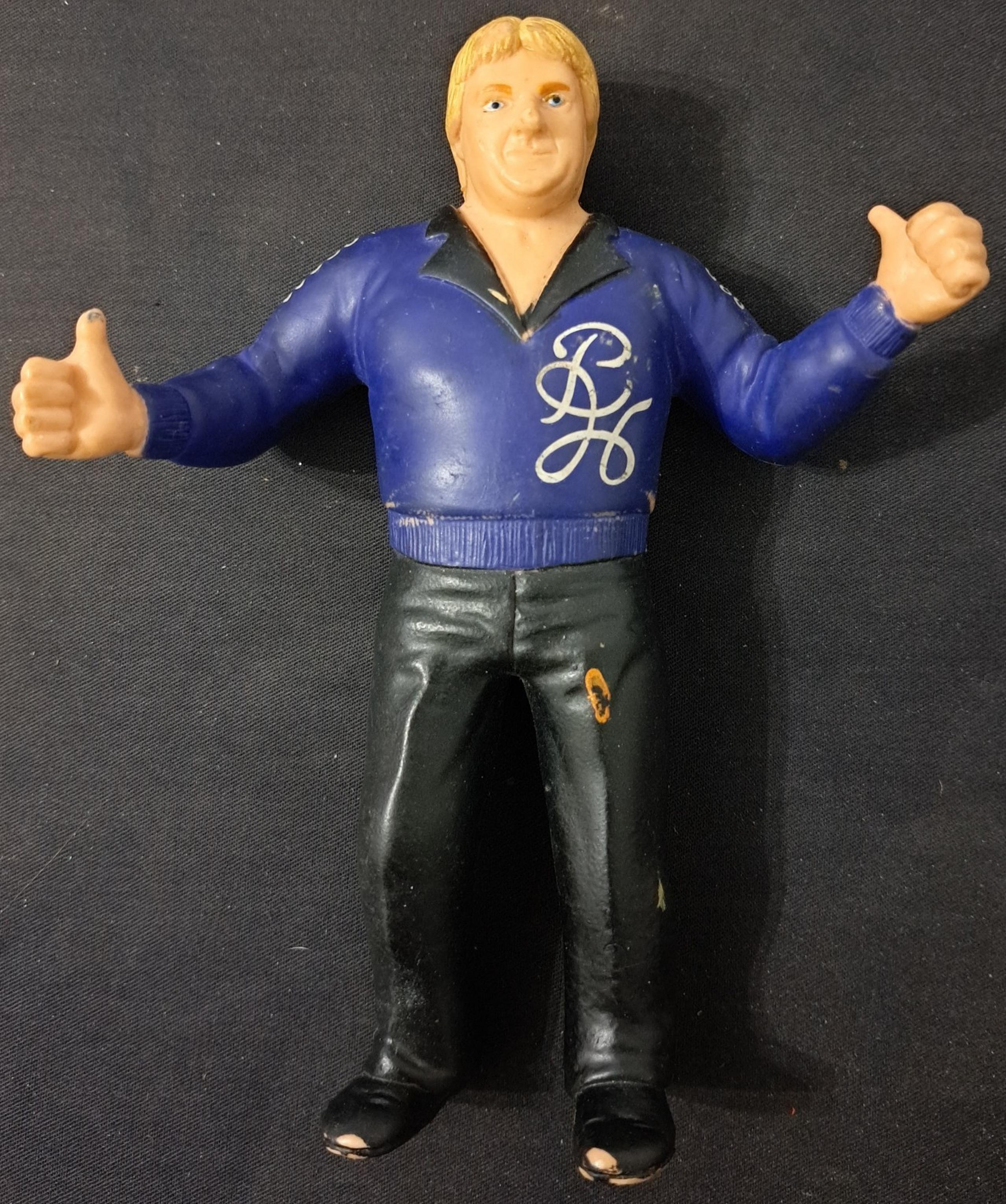 Vintage 1988 WWF Bobby the Brain Heenan Action Figure