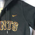 San Francisco GIANTS Hoodie Womens Nike Black