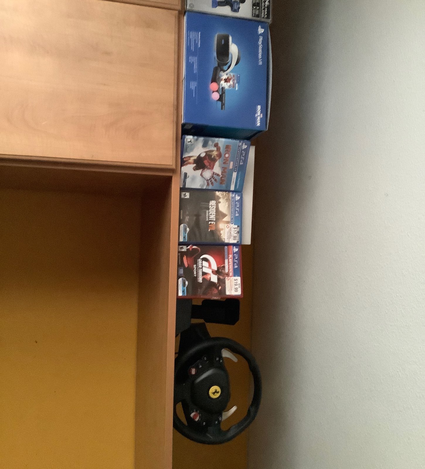 Vr bundle plus with a steering plus two