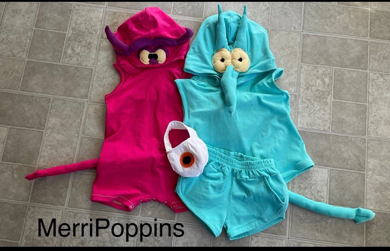 Pain and panic toddler costumes