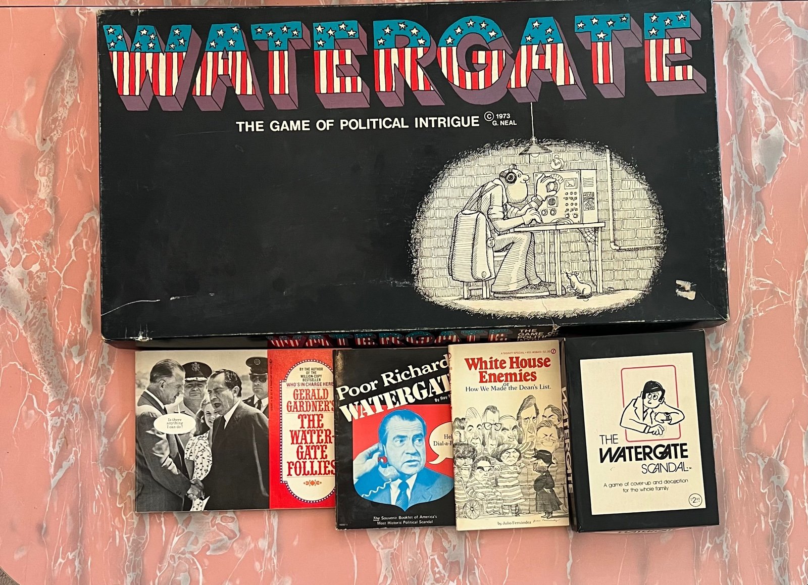 Vintage Watergate The Game Of Political Intrigue, The Watergate Scandal Games