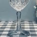 Set Of 2 Gorham MM Regalta Ice Beverage Lead Crystal Glasses Goblets 8.2” Tall