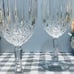 Set Of 2 Gorham MM Regalta Ice Beverage Lead Crystal Glasses Goblets 8.2” Tall