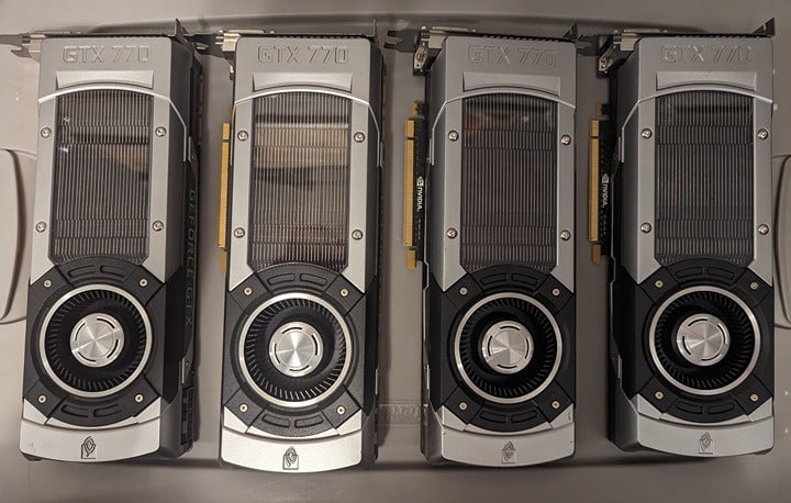NVIDIA GeForce GTX 770 2GB GDDR5 Graphics Cards. Used, Tested and Working!