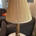 VINTAGE BORGHESE Italian Gold Table Lamp , Home Decor , Column Design 15” / 25”