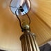 VINTAGE BORGHESE Italian Gold Table Lamp , Home Decor , Column Design 15” / 25”