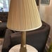 VINTAGE BORGHESE Italian Gold Table Lamp , Home Decor , Column Design 15” / 25”