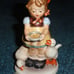 Be Patient Goebel Hummel Figurine TMK6 Girl Feeding Ducks With Original Box!