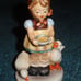 Be Patient Goebel Hummel Figurine TMK6 Girl Feeding Ducks With Original Box!