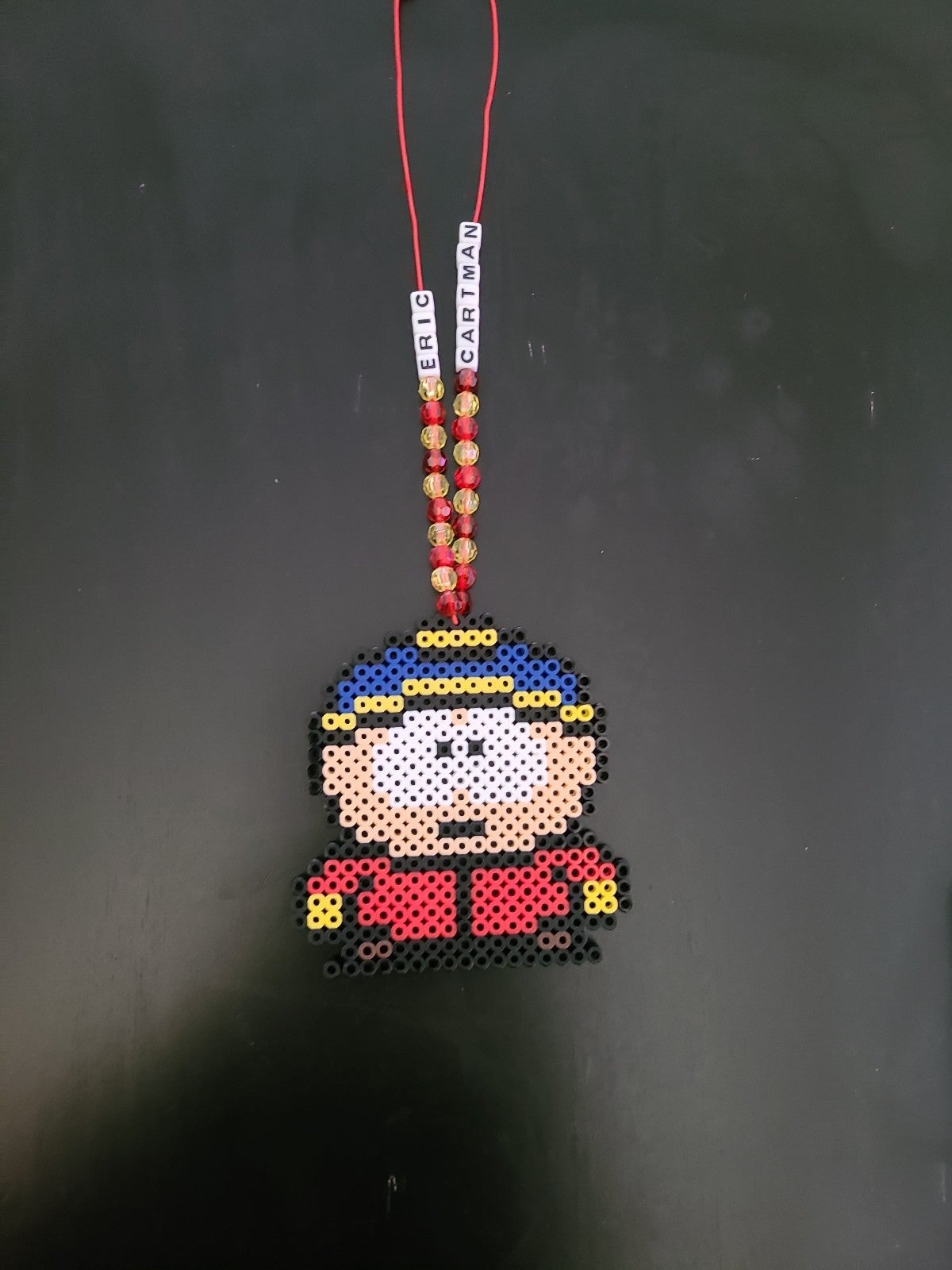 South park Eric cartman Kyle broflovski Stan marsh and Kenny Mccormick beads