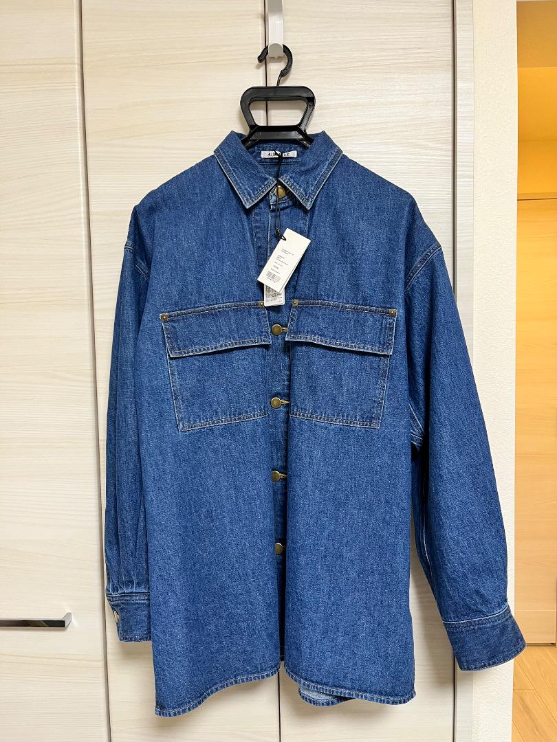 AURALEE Selvedge Light Oz Denim Shirt