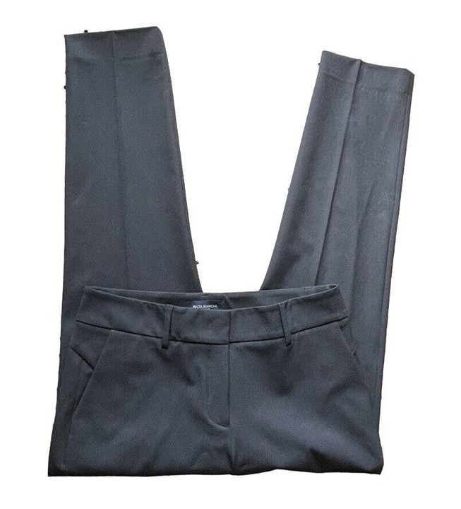 NWT Peter Cohen Dress Pants USA Made Ink Black Size Large Women 495