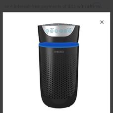Homedics air purifier
