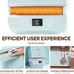 HTVRONT Auto Tumbler Heat Press Machine - Mug Heat Press Heat Up Fast & Even, Pr