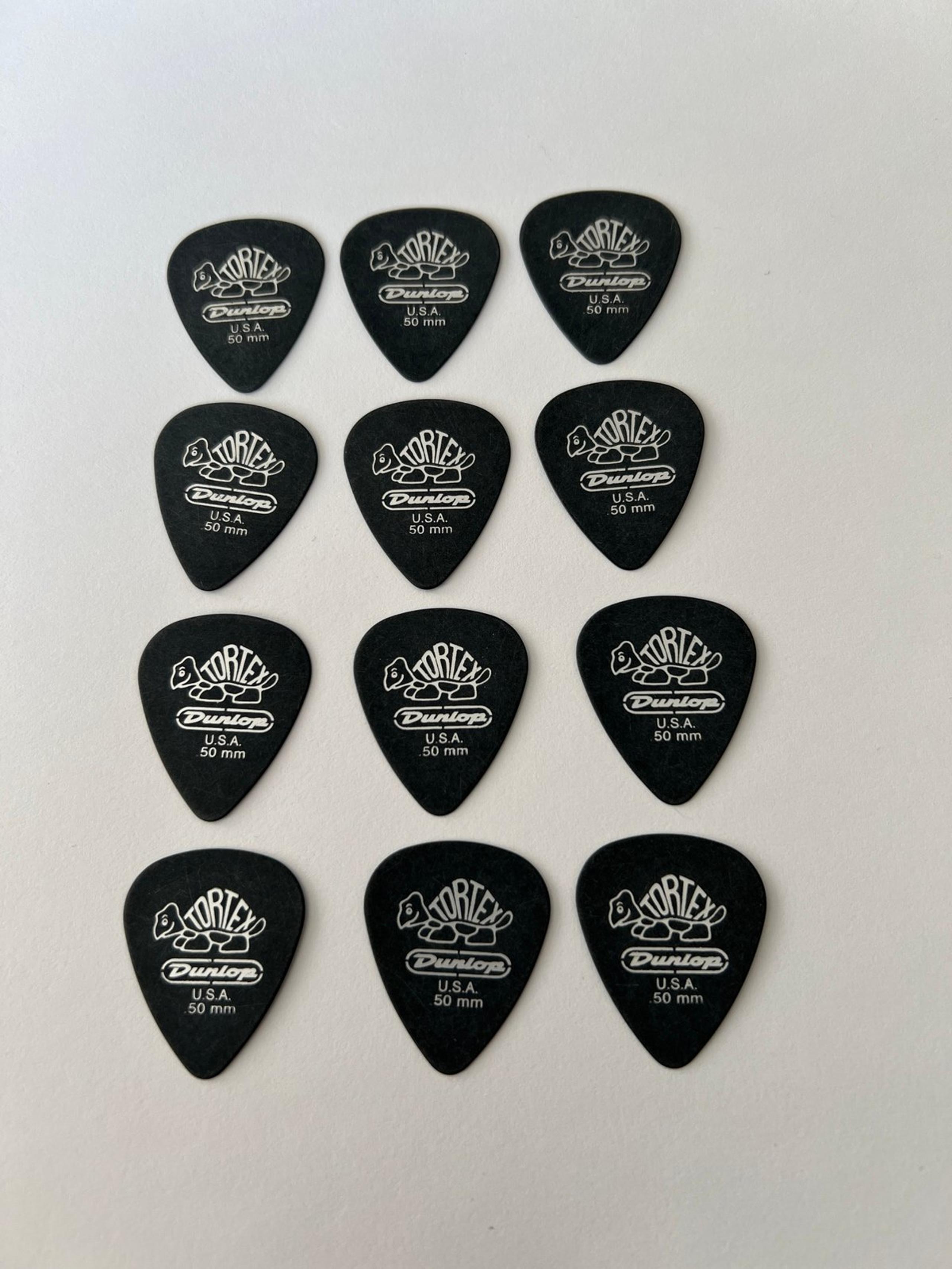 Dunlop Guitar Picks .50 Pitch Black