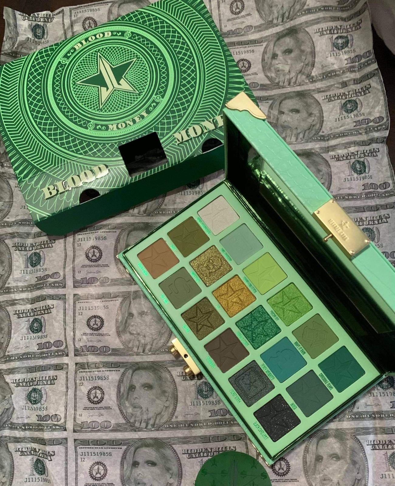 Blood Money Palette jeffree Star