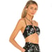 REVOLVE AFRM Luka Crop Top Spring Noir Floral | Small | NWT