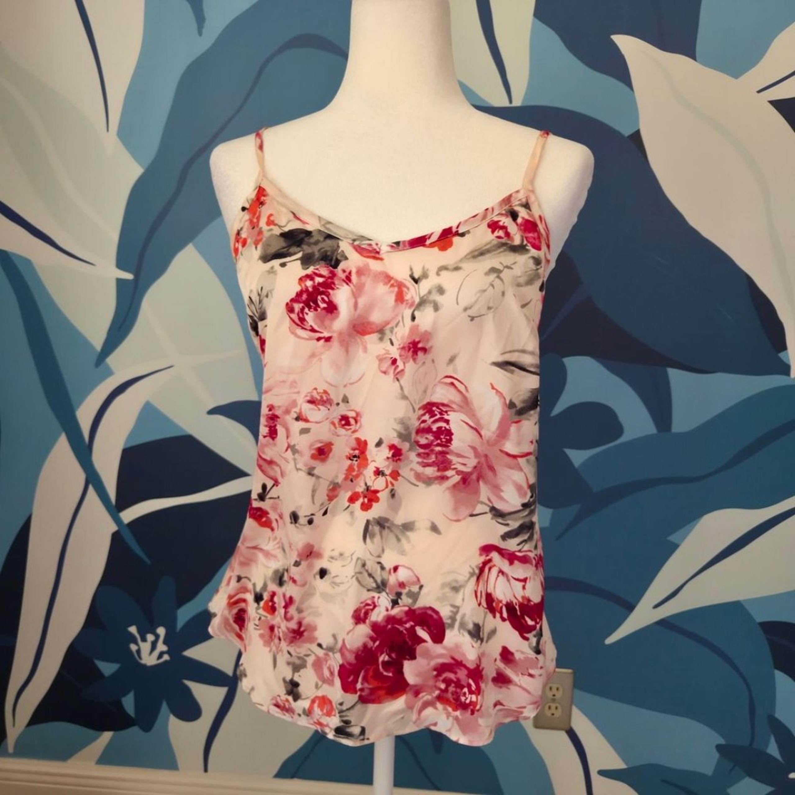White House Black Market Floral Camisole