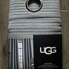 UGG DEVON ROOM DARKENING GROMMET WINDOW PANEI 50 IN, WIDTH X 84 IN.