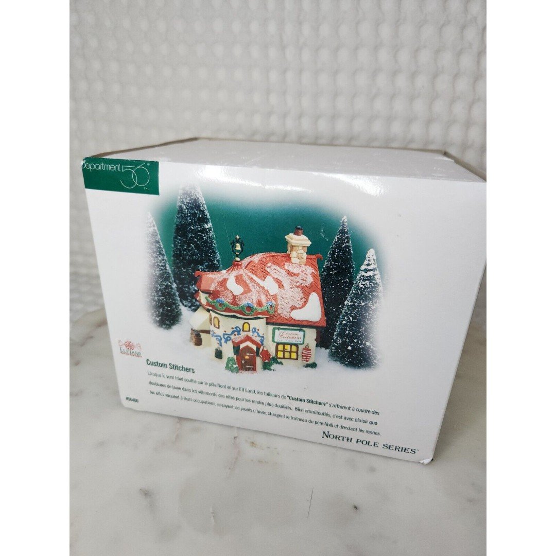 Dept 56 North Pole-ELFLAND - Custom Stitchers-BRAND NEW IN BOX 1998