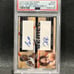 2022 Leaf Signature Series 1/1 Dual Autographs Brown/ Bennedict Mathurin PSA 8