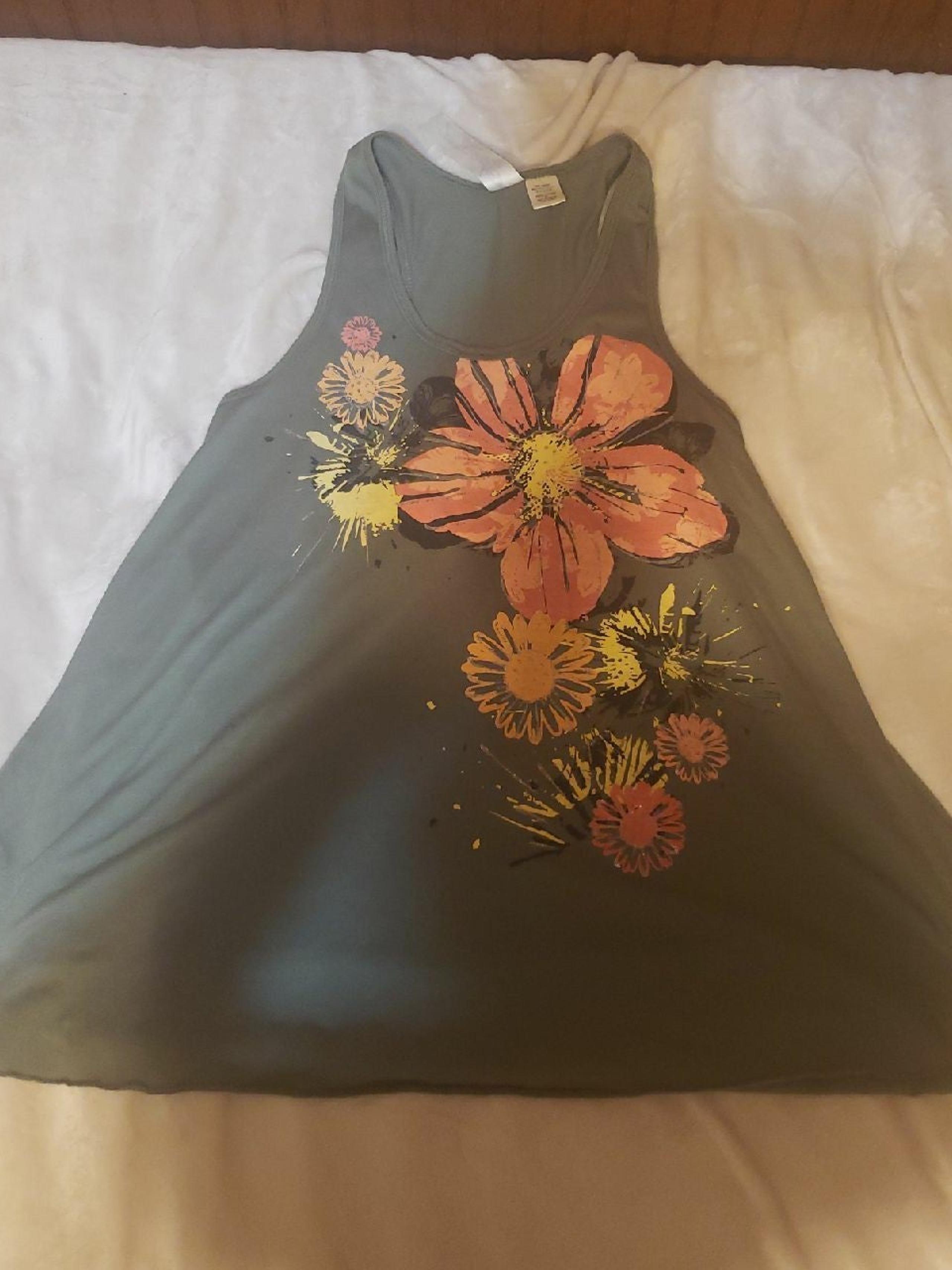 Babydoll racerback tank