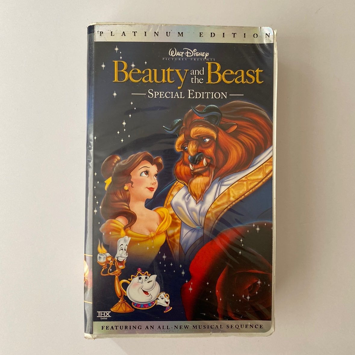 PLATINUM EDITION Beauty and The Beast VHS