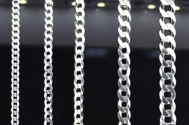 .925 Sterling Silver Cuban Link 7mm 20