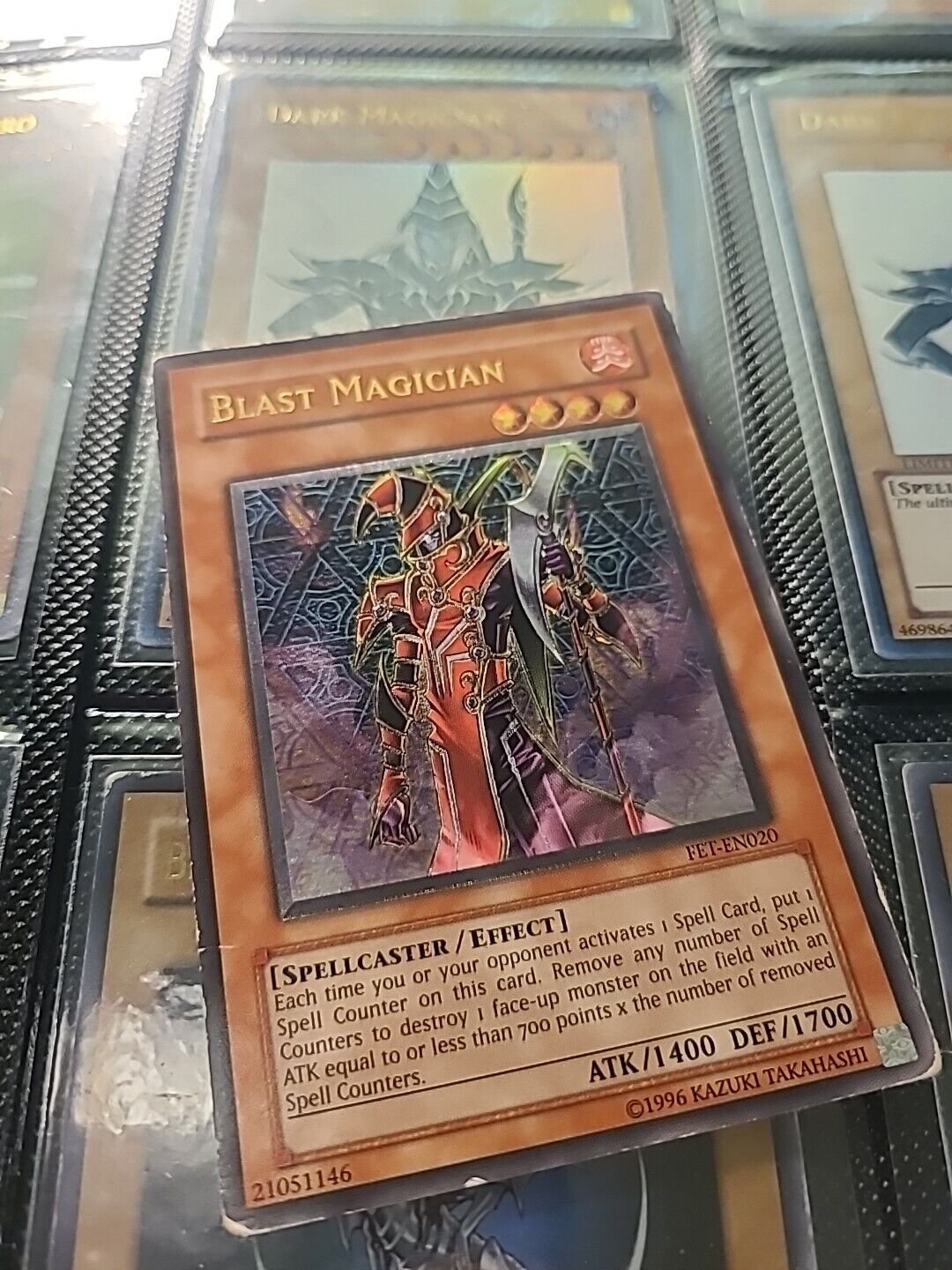 Yu-Gi-Oh vintage - Blast Magician - Ultimate Rare - FET-EN020 - Unlimited Ed