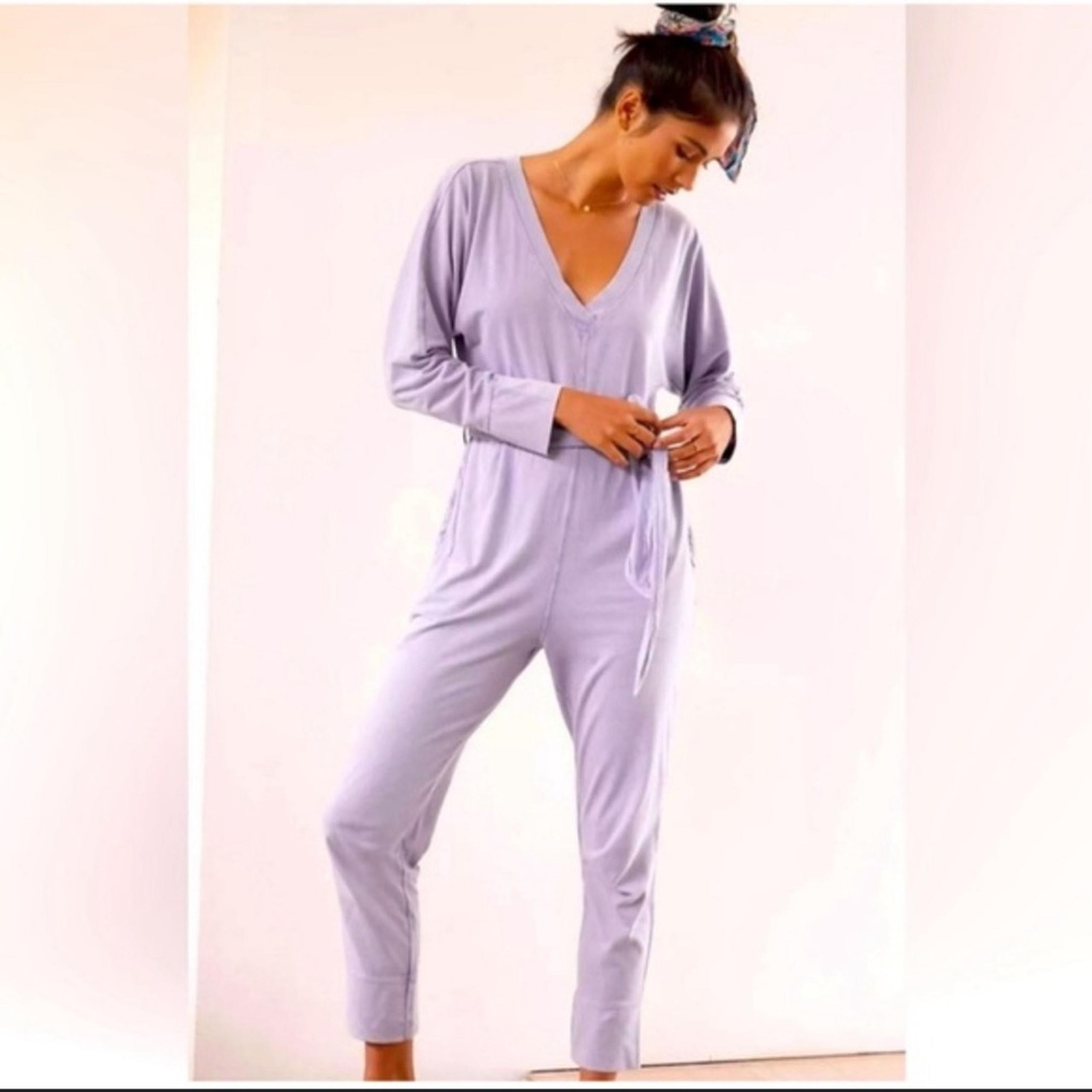 Anthropologie Comfy Knit One Piece Jumper Purple Lilac Women’s Long Sleeve